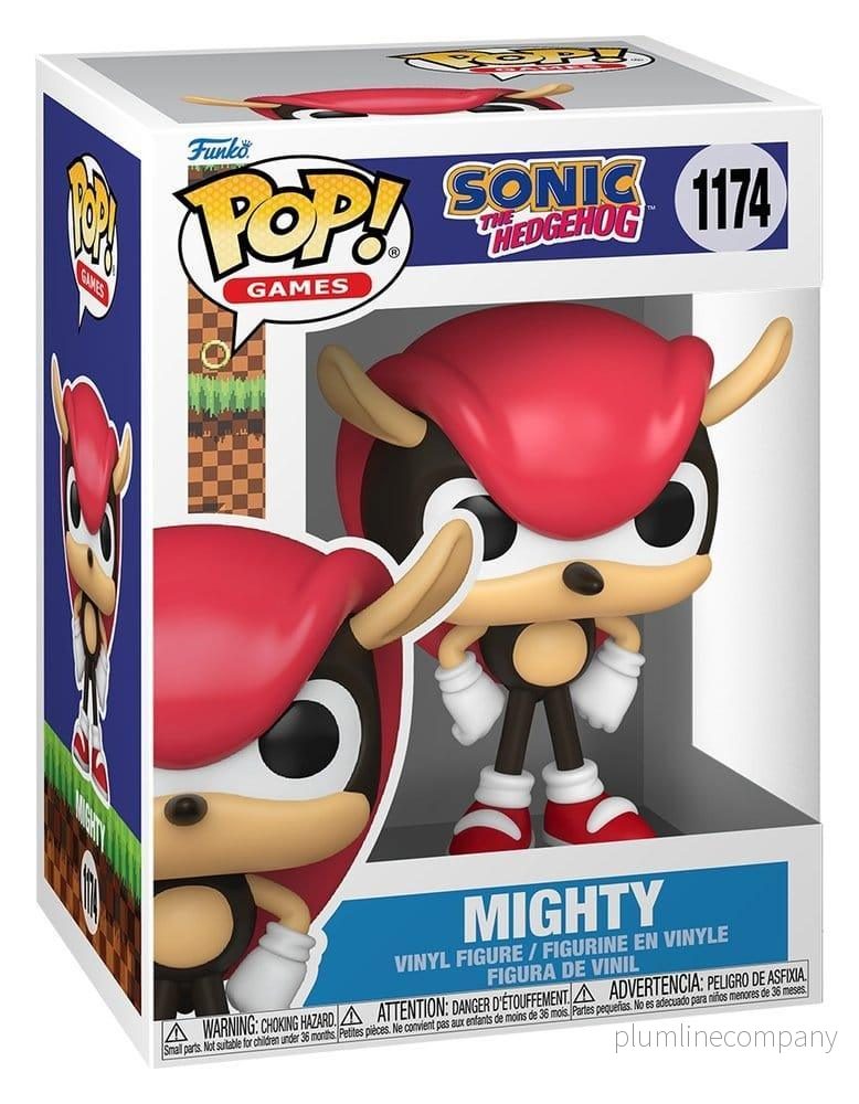 Sonic - The Hedgehog POP! Movies Figurer Mighty the Armadillo 9 cm - Bild 3