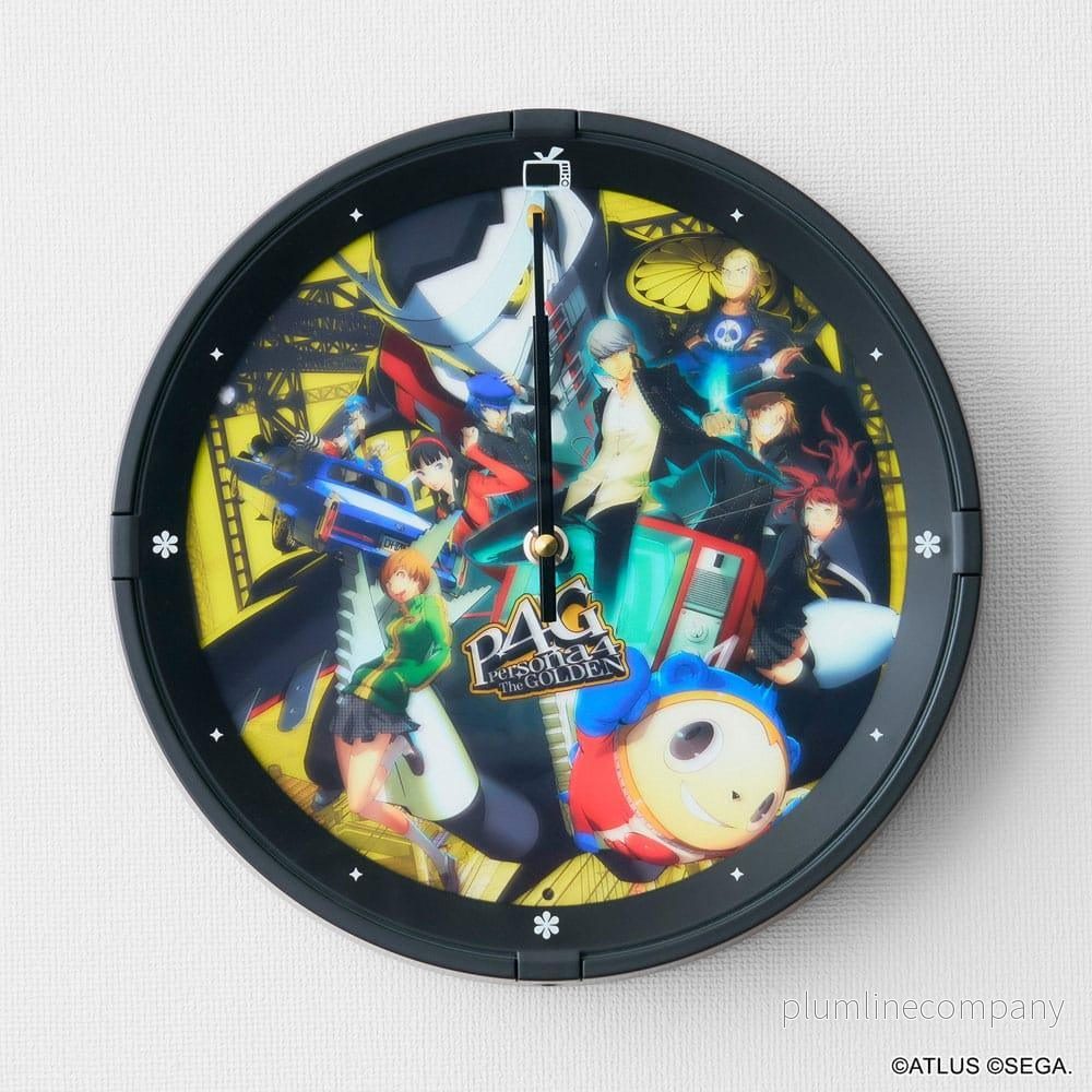 Persona 4 Golden Melody Väggklocka med Ljud