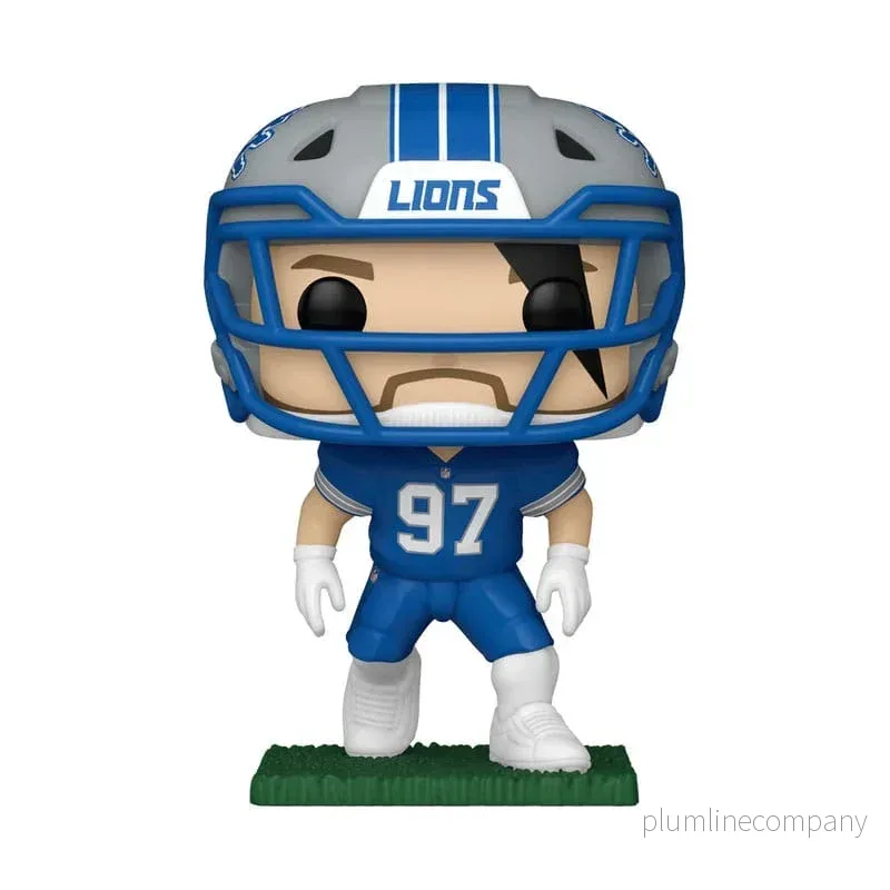 NFL: Legends POP! Sports Figur Lions – Aidan Hutchinson (Home) 9 cm