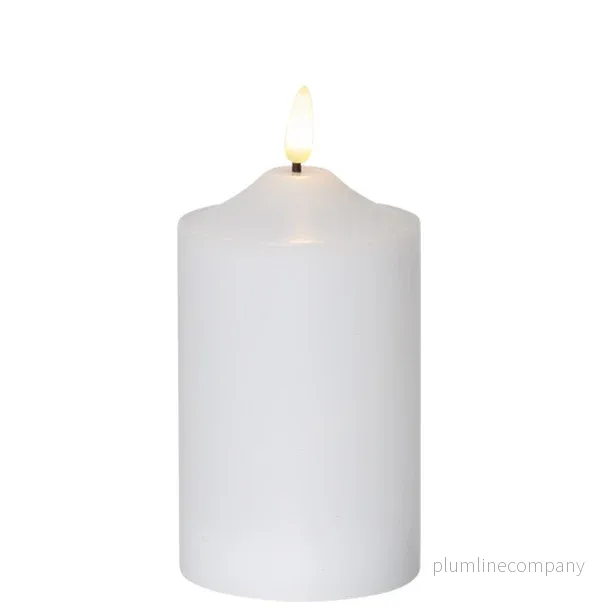 Konstgjorda ljus 15 cm Vax - Bild 2