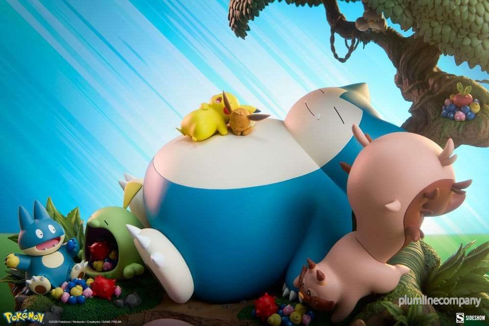 Pokémon Diorama Snorlax 33 cm - Bild 3