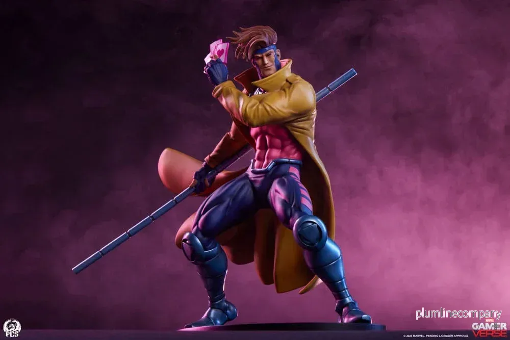 Marvel Gamerverse Classics PVC Figur 1/10 Gambit Player 2 Edition 17 cm - Bild 3