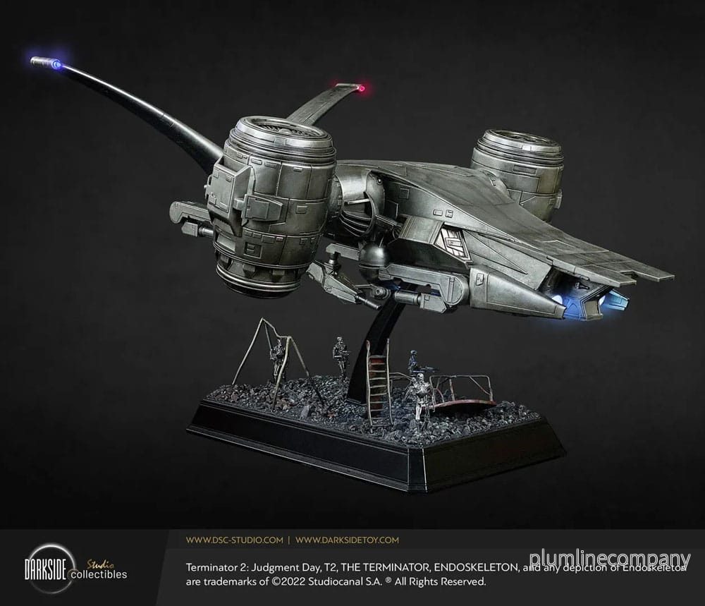 Terminator 2 Judgment Day Replica Aerial Hunter Killer 30th Anniversary Edition 60 cm - Bild 3