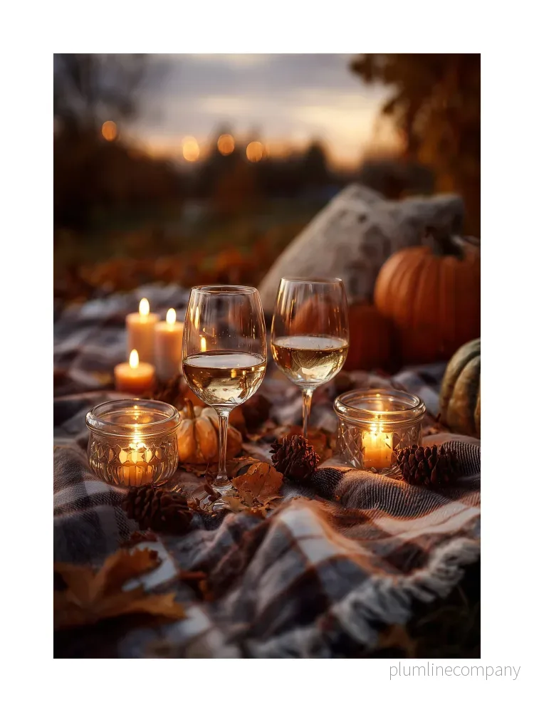 Autumn Picnic Poster