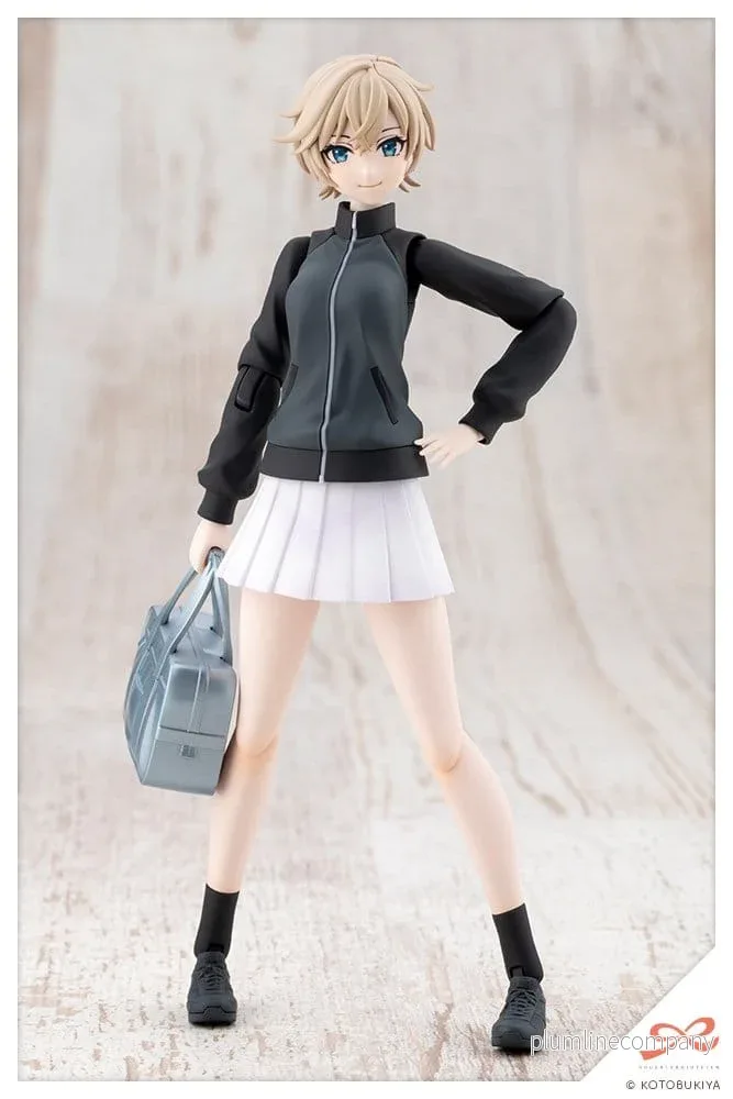Sousai Shojo Teien Plastmodell-kit 1/10 Rui Saotome Touhou Gymnasie Tracksuit Drömstil Midnight Onyx 16 cm - Bild 2