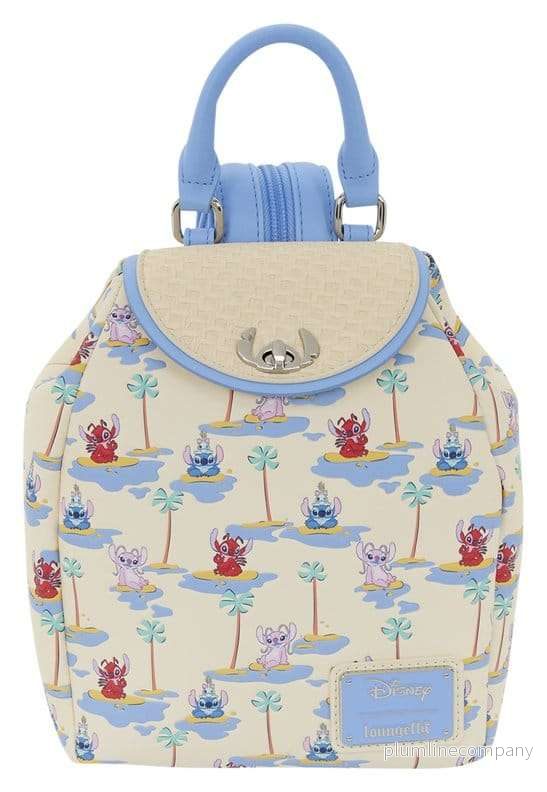 Lilo & Stitch by Loungefly mikro-ryggsäck med Stitch, Angel & Leroy Lilo & Stitch by Loungefly mikro-ryggsäck med Stitch, Angel & Leroy