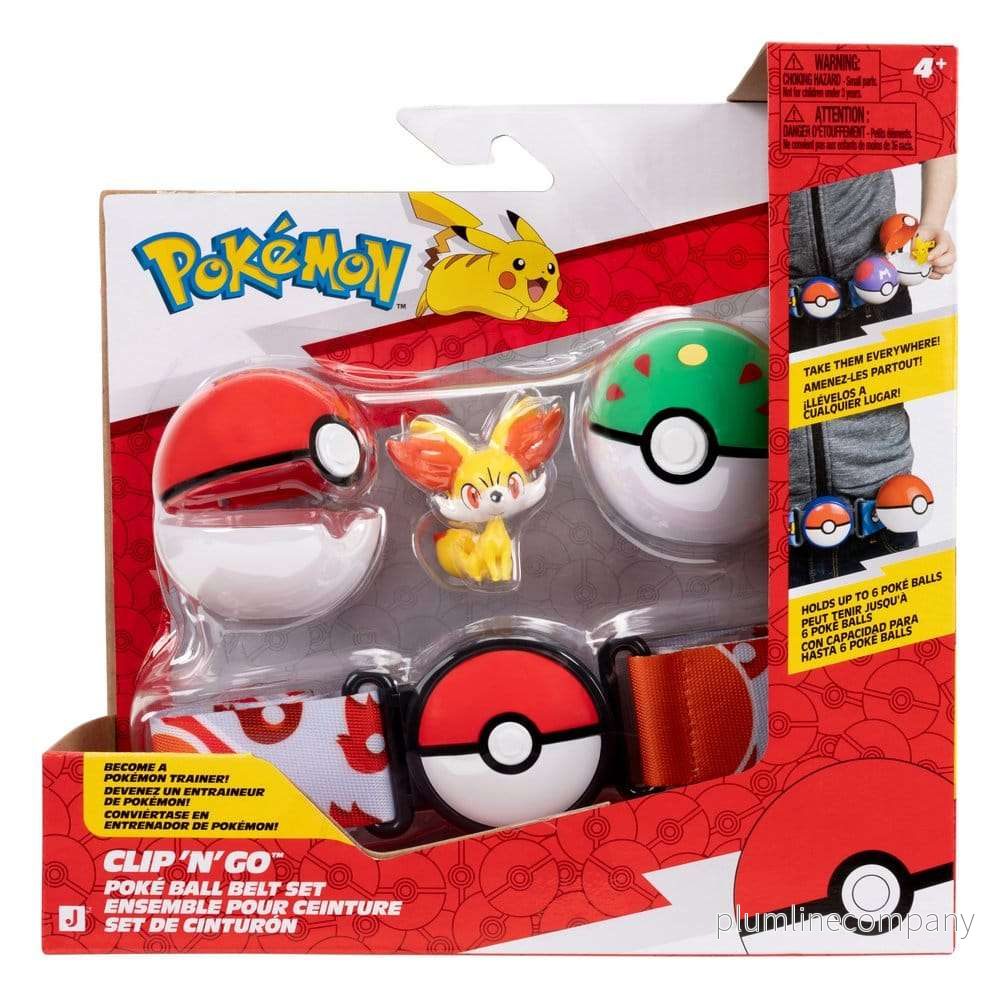 Pokémon Toy Clip 'n' Go Belt Set Fennekin - Bild 3