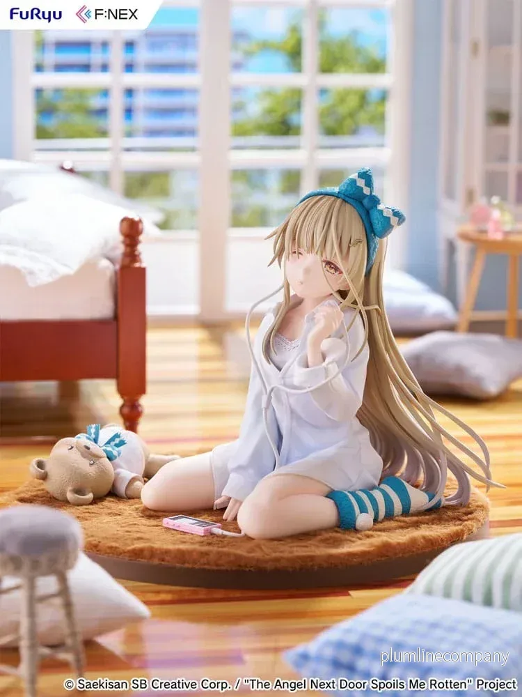The Angel Next Door Spoils Me Rotten F:Nex PVC Figur 1/7 Mahiru Shiina Relax Ver. 14 cm - Bild 3