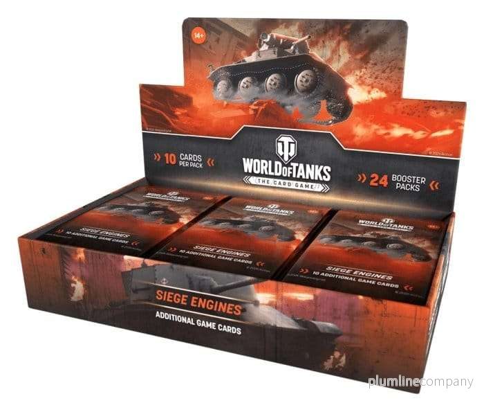 World of Tanks TCG Siege Engines Booster Display (24) – engelsk version