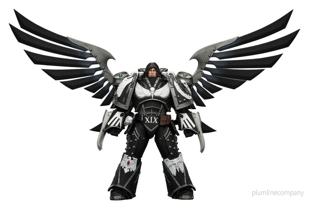 Warhammer 40,000 Actionfigur Raven Guard Corvus Corax, Primarch för XIX Legionen 18 cm