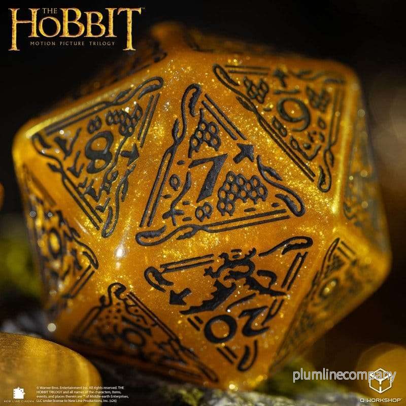 The Hobbit Spindown Jumbo Die Solaris TCG D20 - Bild 3