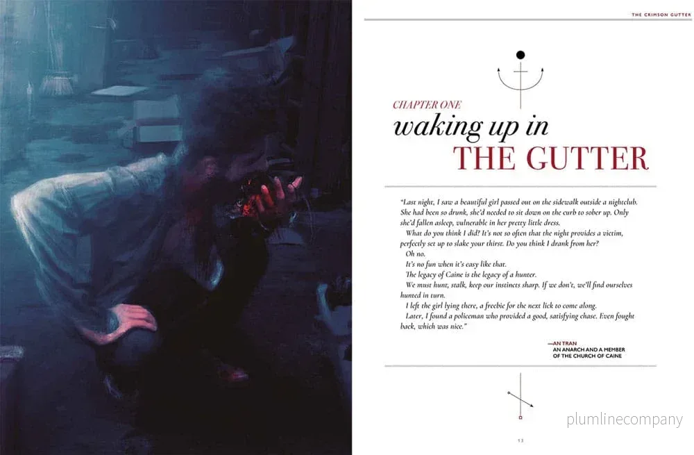 Vampire: The Masquerade 5th Edition RPG Book - The Crimson Gutter Chronicle *Englische Version* - Bild 3