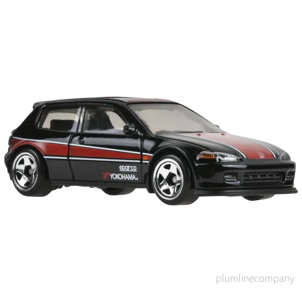 Mattel Hot Wheels: 90-talets Gatubild - '92 Honda Civic EG (JCB56) - Bild 2