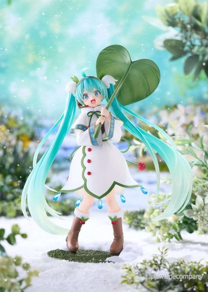 Hatsune Miku AMP+ PVC-figur Snow Miku All Stars 2015 Ver. 22 cm - Bild 2