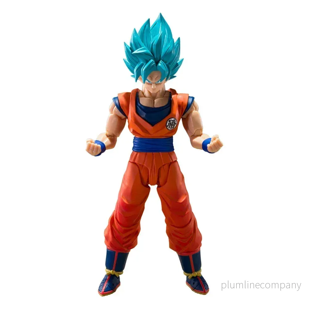 Dragon Ball Super S.H.Figuarts Action Figur Super Saiyan God Super Son Guko (Blå kraft som överträffar gränser) 15 cm - Bild 2