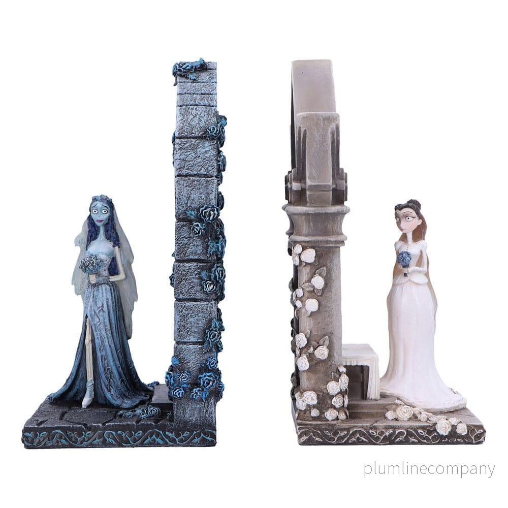 Corpse Bride Emily och Victoria Bokstöd 19 cm Corpse Bride Emily och Victoria Bokstöd 19 cm