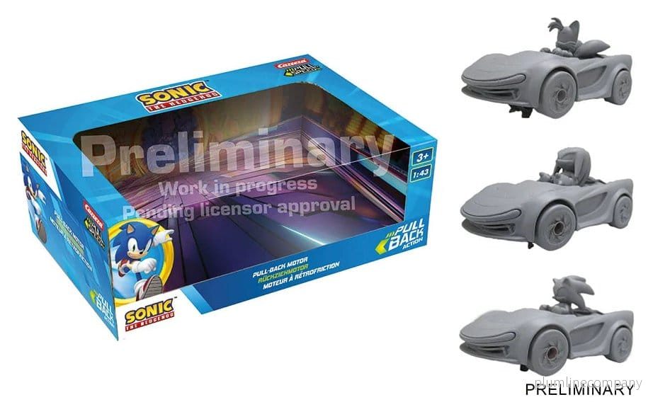 Sonic the Hedgehog Drag- & Hastighetsbilar med Tillbakadragning Sonic Racing CrossWorlds – Paket med 3 Sonic the Hedgehog Drag- & Hastighetsbilar med Tillbakadragning Sonic Racing CrossWorlds – Paket med 3