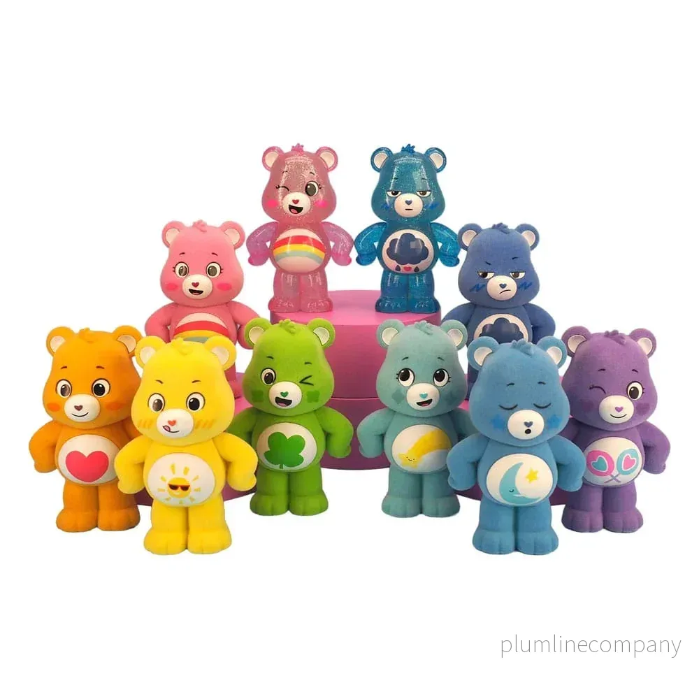 Care Bears Flocked Figurer Lås Upp Magin 8 cm Blind Box Utställning (8) Care Bears Flocked Figurer Lås Upp Magin 8 cm Blind Box Utställning (8)