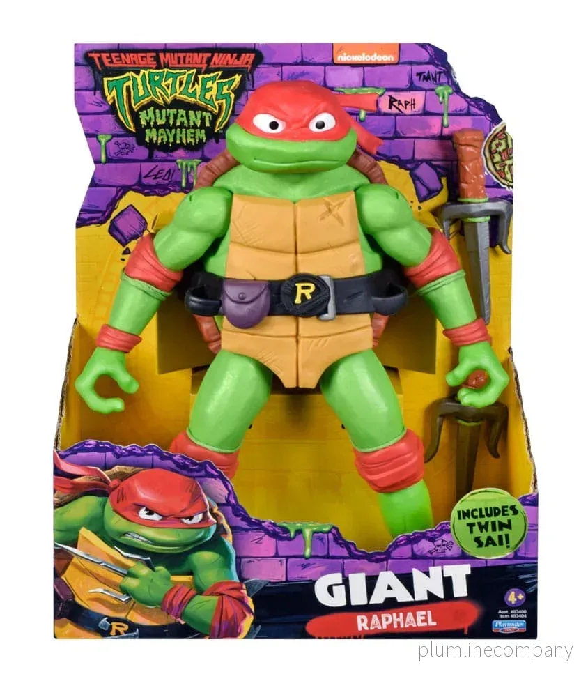 Teenage Mutant Ninja Turtles: Mutant Mayhem Action Figur Giant Raphael 30 cm - Bild 3