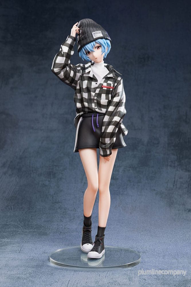 Neon Genesis Evangelion PVC-figur 1/7 Rei Ayanami Ver. Part 3 Radio Eva 26 cm - Bild 3