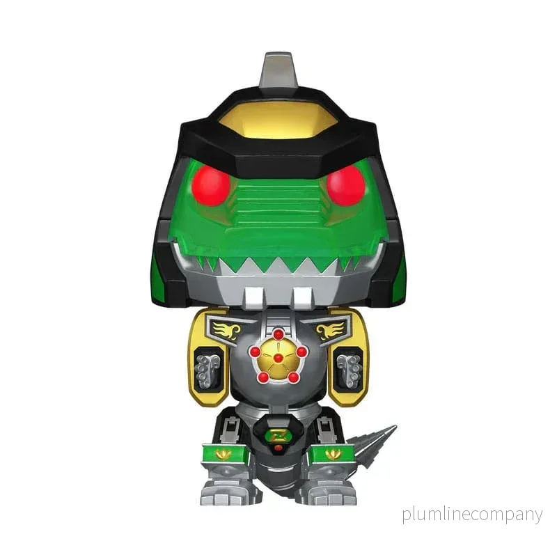 Hasbro Bitty POP! Bots Figur PR- Dragon Zord med GR Ranger 11,7 cm - Bild 2