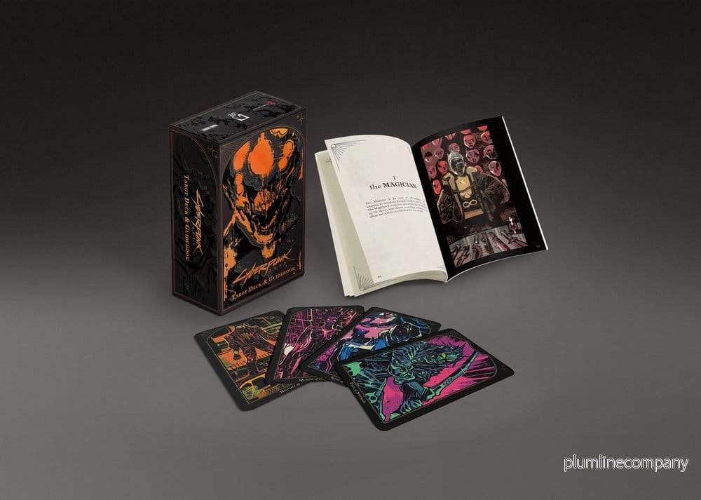Cyberpunk 2077: Tarotkortlek och guidebok Cyberpunk 2077: Tarotkortlek och guidebok