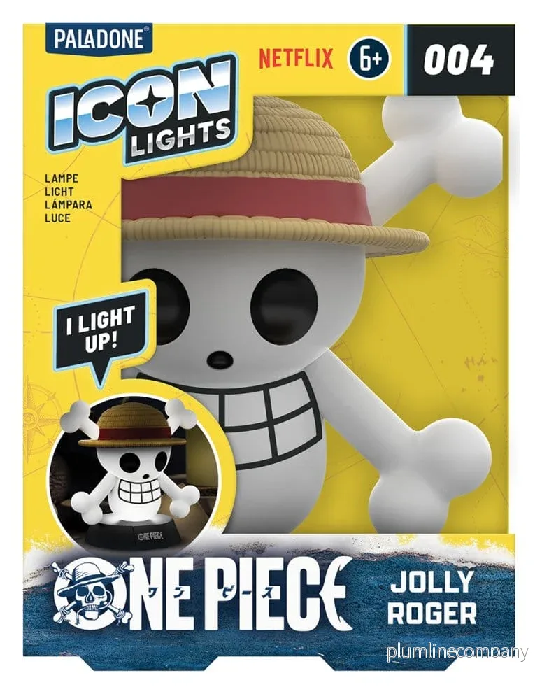 One Piece Ikonlampa Jolly Roger One Piece Ikonlampa Jolly Roger