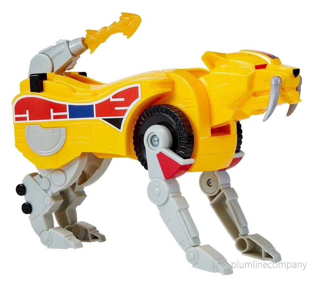Mighty Morphin Power Rangers Kombinerbar Dinozord Actionfigur Sabertooth Tiger 20 cm - Bild 2