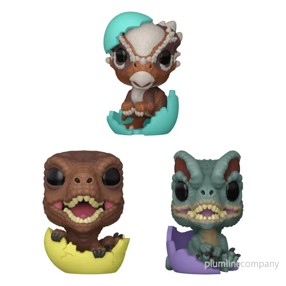 Jurassic World Pocket POP! Ägg Figurer 2 cm Display (16) - Bild 2