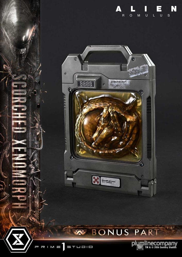 Alien: Romulus Museum Masterline XL staty 1/3 Scorched Xenomorph Deluxe Bonus Version 98 cm - Bild 3