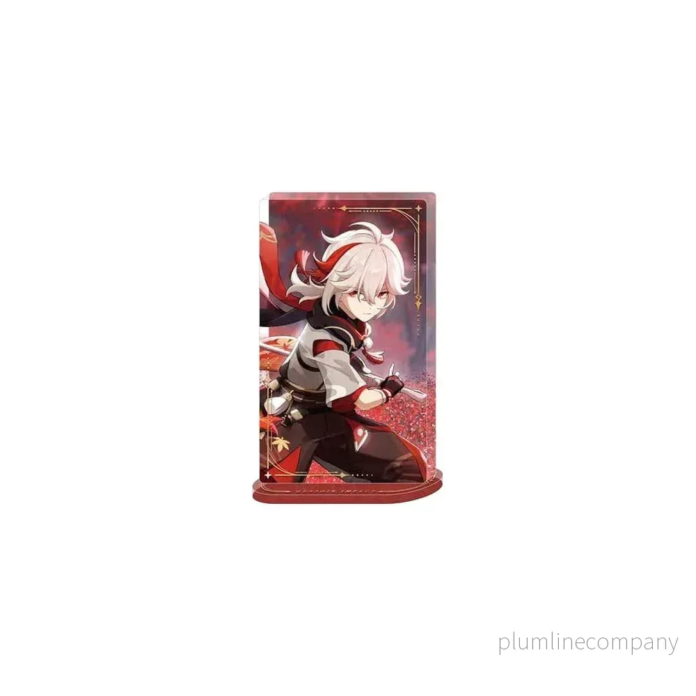 Genshin Impact Akryl Ornament med Glitter: Kaedehara Kazuha 11 cm