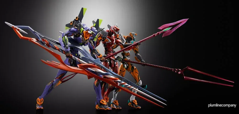 Neon Genesis Evangelion Metal Build Action Figur Eva Production Model-02 30th med Spear of Cassius - 22 cm - Bild 3