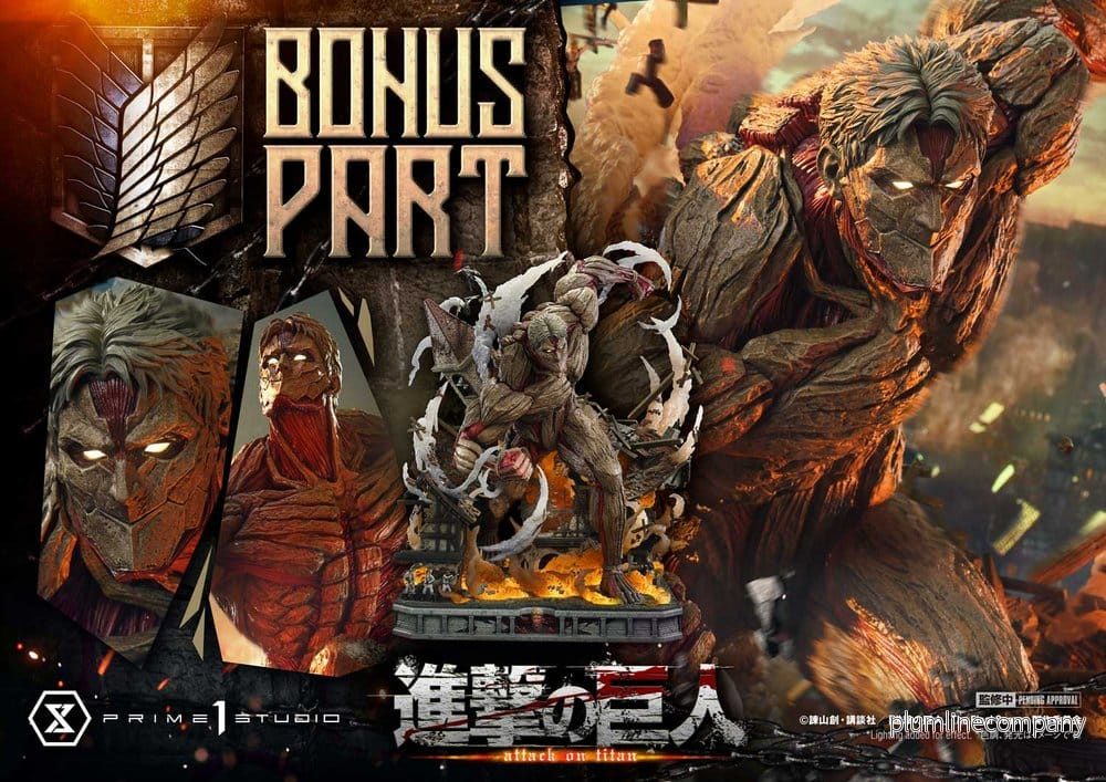 Attack on Titan (TV animation) Ultimate Diorama Masterline-staty Reiner Braun Armored Titan Bonus Version 75 cm - Bild 3