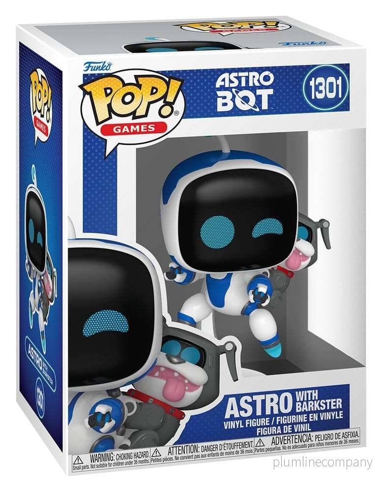 Astro Bot POP! Games Figur Astro med Barkster 9 cm - Bild 2