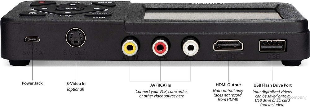Video till digital omvandlare 3,5" skärm VCR, VHS , AV, RCA, Hi8, Camcorder, DVD, Gaming Systems - Bild 2