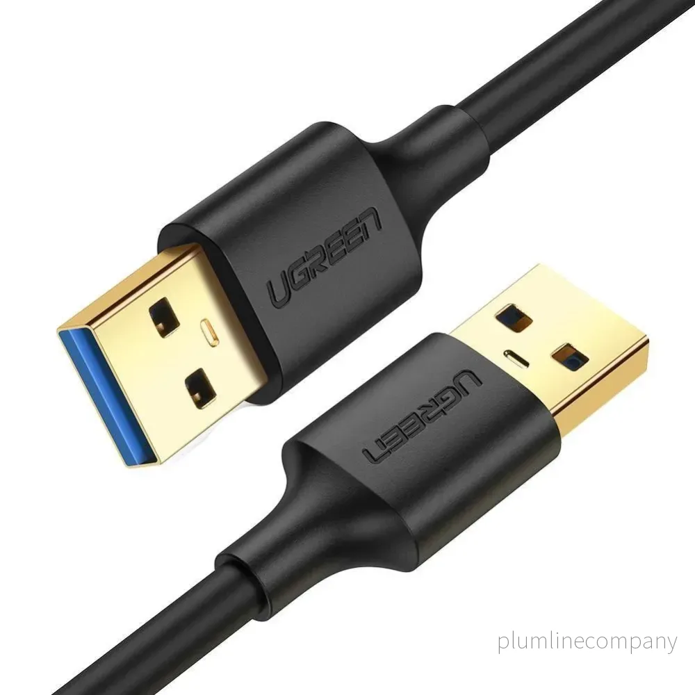 UGREEN USB3.1 kabel typ A hane till typ A hane 5Gbps 1m USB3.0 UGREEN USB3.1 kabel typ A hane till typ A hane 5Gbps 1m USB3.0