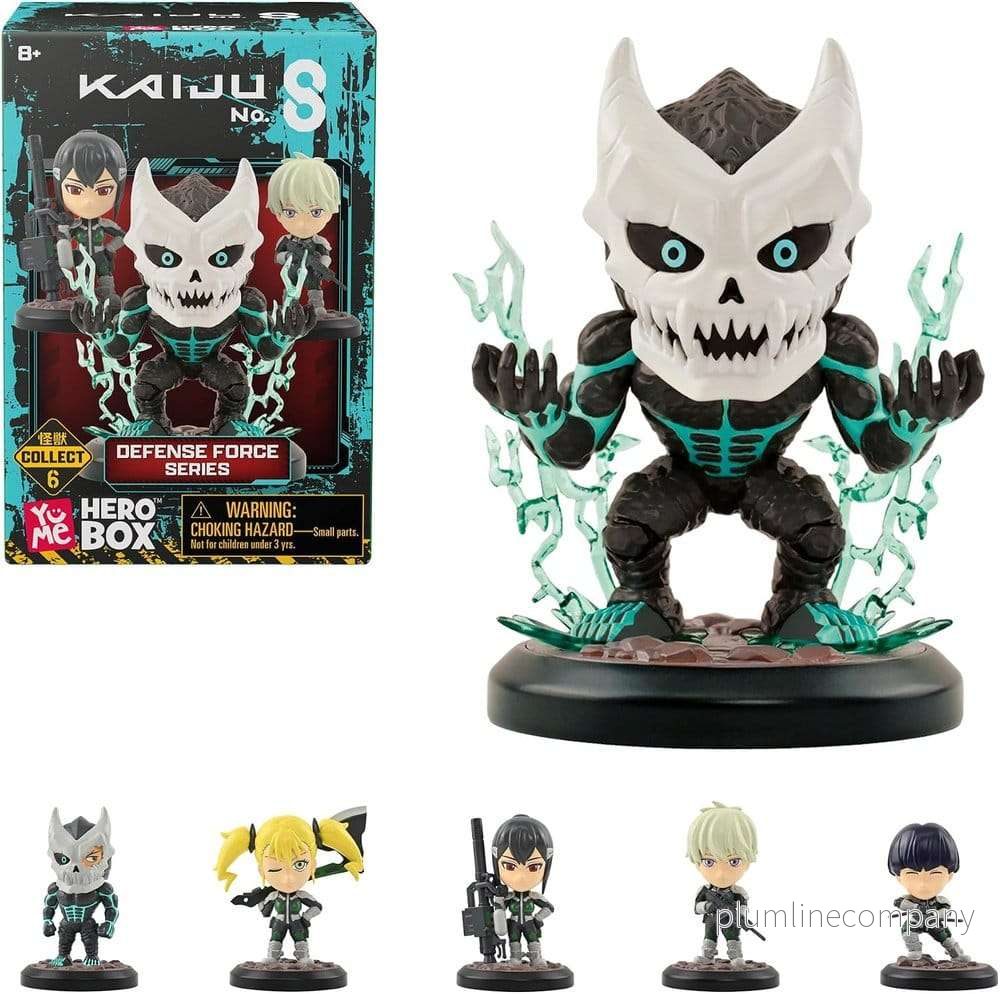 Kaiju No. 8 Hero Box Mini Figures Combat Series Blind Box-display (12) Kaiju No. 8 Hero Box Mini Figures Combat Series Blind Box-display (12)