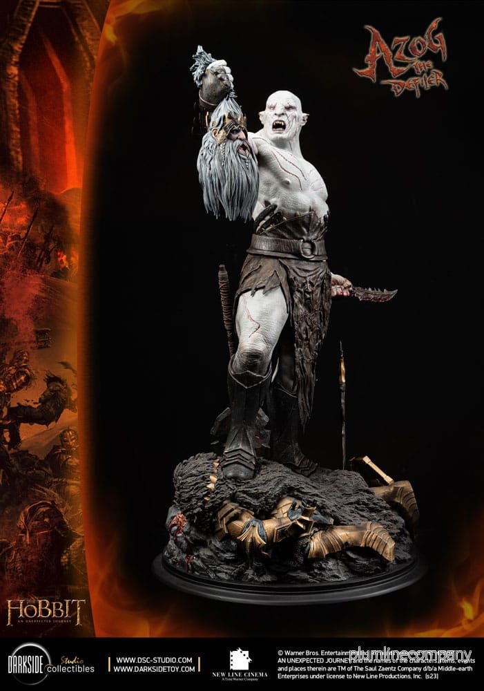 The Hobbit MS Series Staty 1/3 Azog The Defiler John Howe Signature Edition 90 cm The Hobbit MS Series Staty 1/3 Azog The Defiler John Howe Signature Edition 90 cm