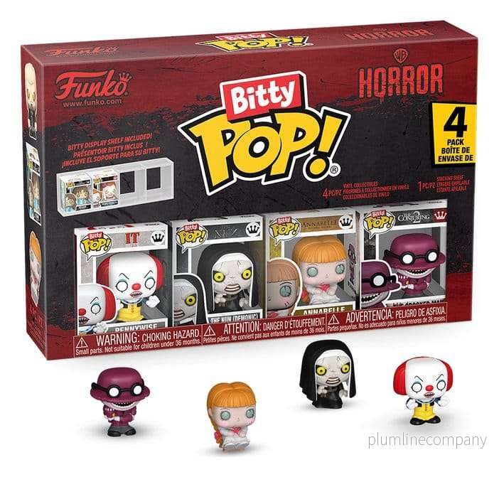 IT Bitty POP! Vinylfigurer 4-pack Pennywise 2,5 cm IT Bitty POP! Vinylfigurer 4-pack Pennywise 2,5 cm