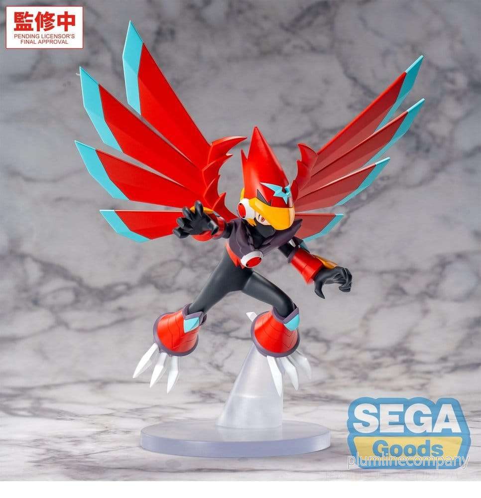 Mega Man Battle Network Luminasta PVC-figur Mega Man Falzar Beast 19 cm Mega Man Battle Network Luminasta PVC-figur Mega Man Falzar Beast 19 cm