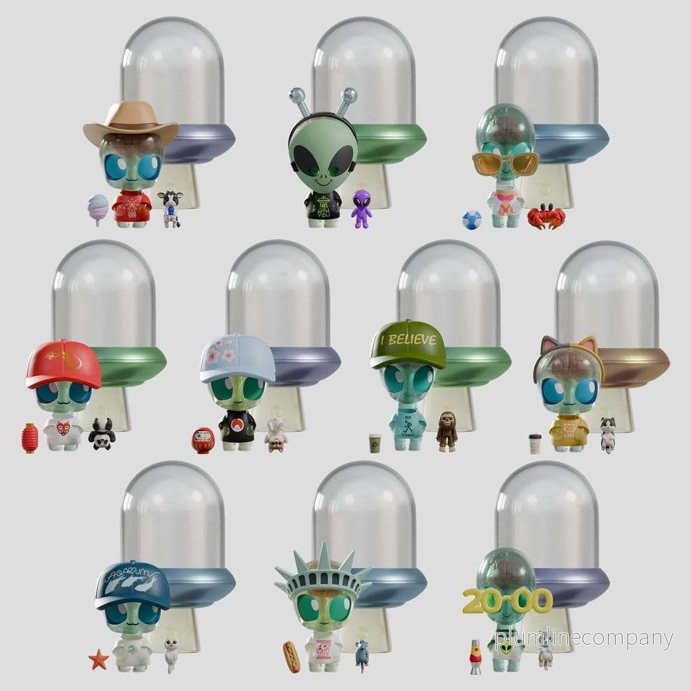 Abducted Mini Figures S1 9 cm Blind Box Display (9) - Bild 3