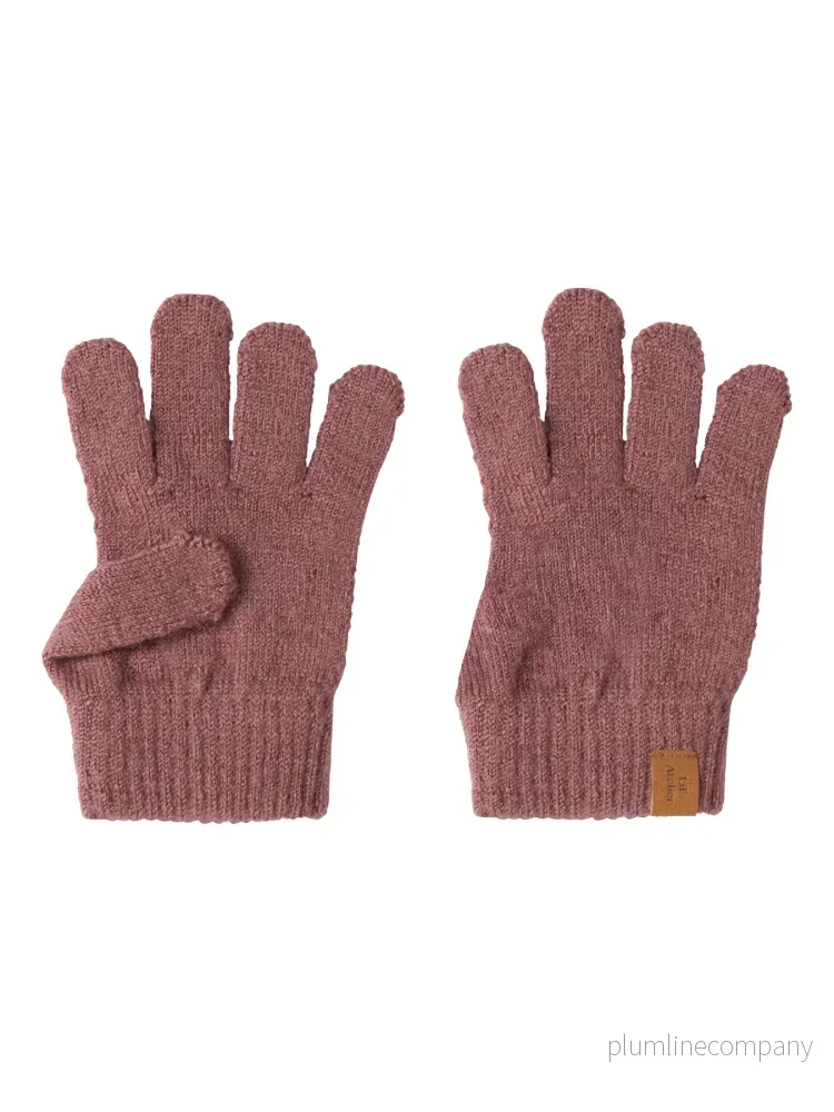 Ullvantar – Withered Rose – NMNNANSON KNIT GLOVES1 LIL Ullvantar – Withered Rose – NMNNANSON KNIT GLOVES1 LIL