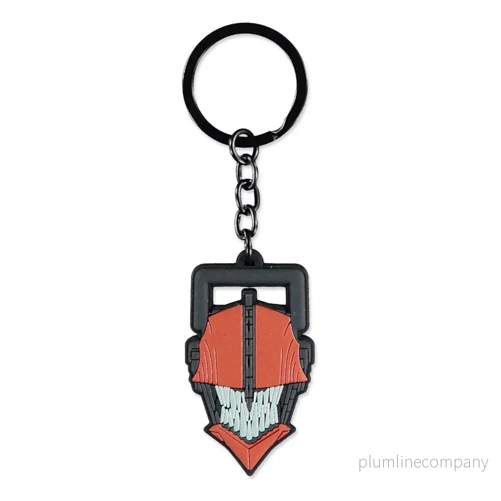 Chainsaw Man Gumminyckelring
