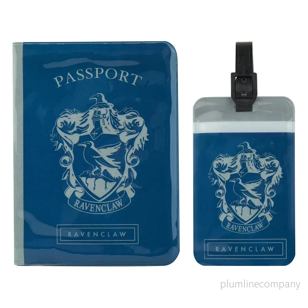 Harry Potter Passerkort och Bagagetagsset Ravenclaw Harry Potter Passerkort och Bagagetagsset Ravenclaw