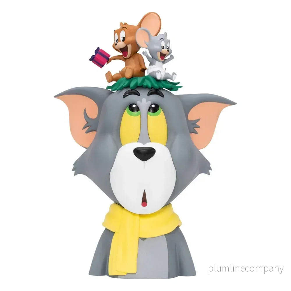Tom & Jerry Cheesy Wishes PVC-figur – Tom, Jerry & Tuffy 15 cm Tom & Jerry Cheesy Wishes PVC-figur – Tom, Jerry & Tuffy 15 cm