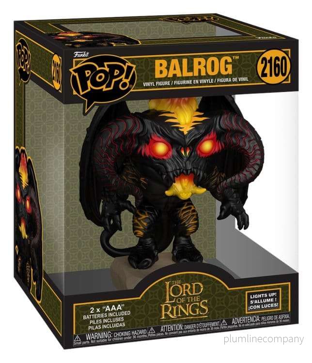 The Lord of the Rings Super Sized POP! Animation Vinyl Figure Balrog 15 cm - Bild 2
