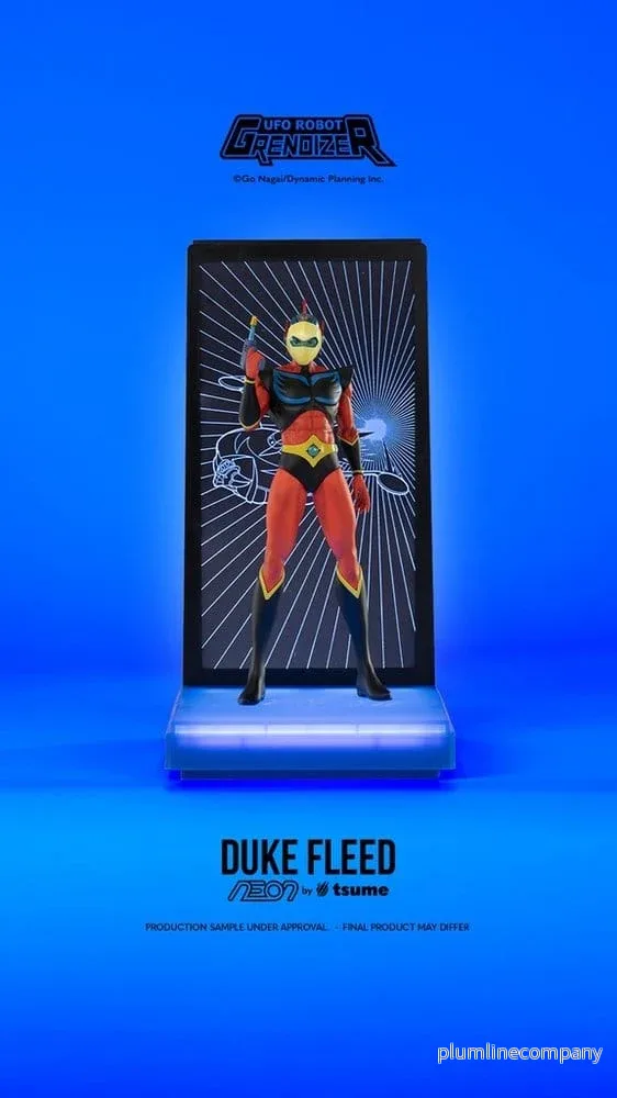Grendizer Neon Figur 1/9 Duke Fleed - Actarus 25 cm - Bild 2