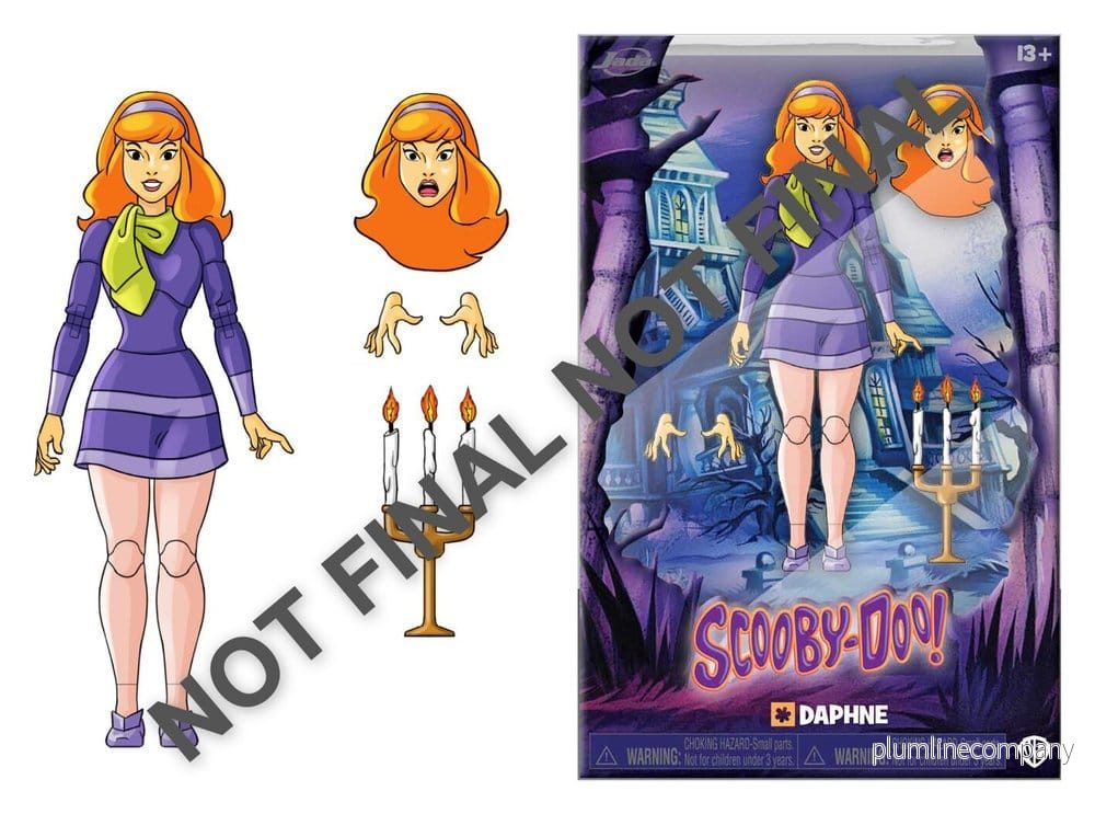 Scooby Doo Actionfigur Daphne cirka 14 cm hög Scooby Doo Actionfigur Daphne cirka 14 cm hög
