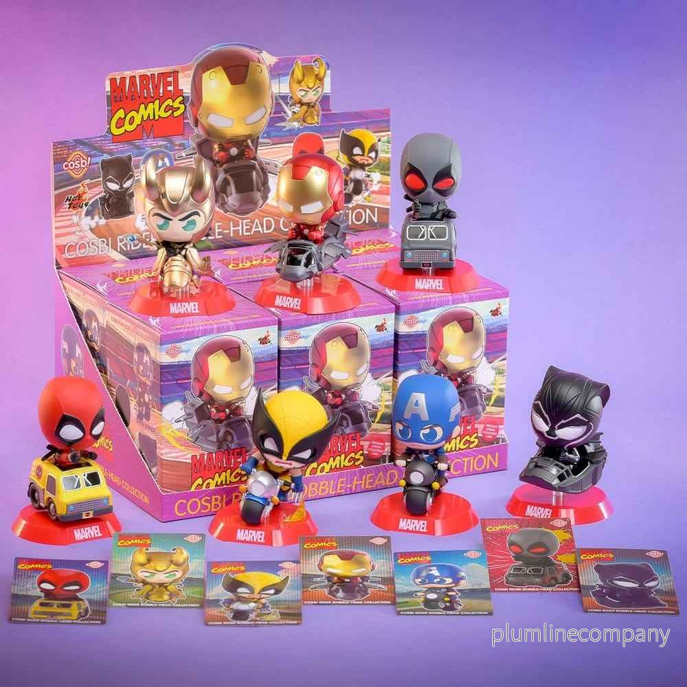 Marvel Cosbi Rider Mini Figurer 9 cm Blind Box Display (8) - Bild 3