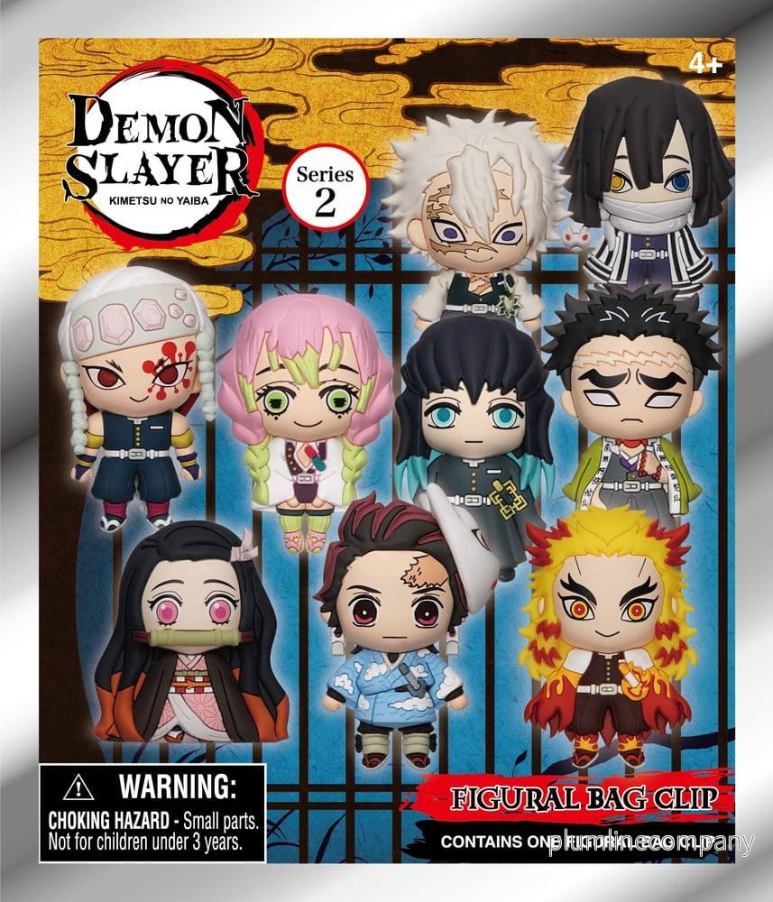 Demon Slayer: Kimetsu no Yaiba PVC Bag Clips Series 2 Display (24) - Bild 3
